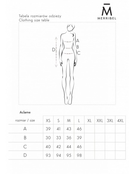 Aclame dress women's mini przekładanaczarna, Merribel d015