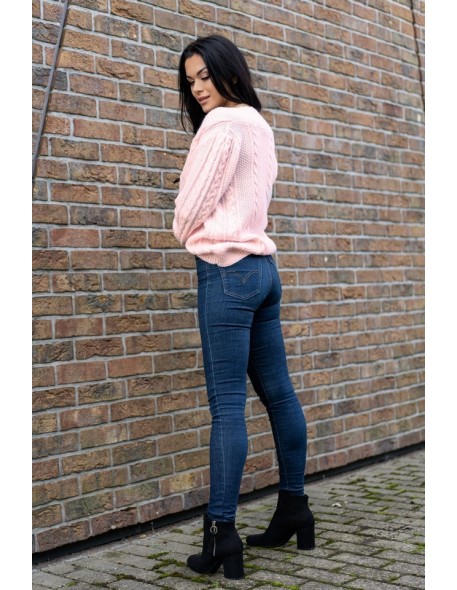 Mirila sweater ladies' fastened ozdobny splot...