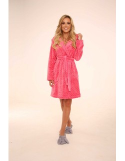 Melanie szlafrok krótki z kapturem, De Lafense 546