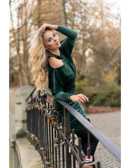 Dress Milona Dark Green 0112, Merribel