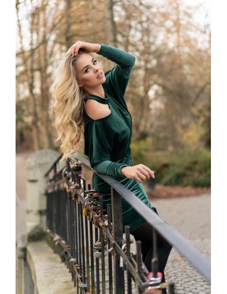 Dress Milona Dark Green 0112, Merribel