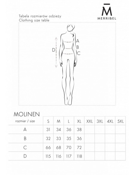 Sukienka Molinen Camel D04, Merribel
