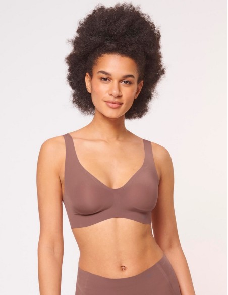 Bra without underwire Sloggi Zero Feel Bralette Ex