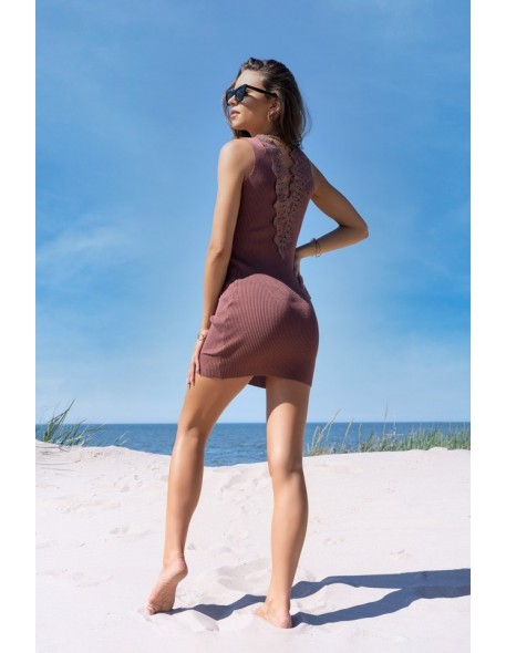 Dress Rosimna Coffee, Merribel