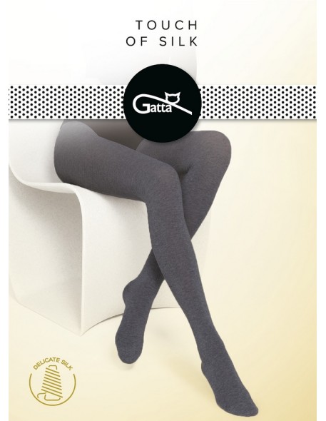 Thik tights smooth with jedwabiem Gatta Touch Of Silk