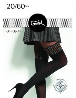 Rajstopy damskie wzorzyste Gatta Girl-Up 41 20/60 den  2
