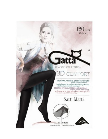 Tights women's covering Gatta Satti Matti 3d 120 den