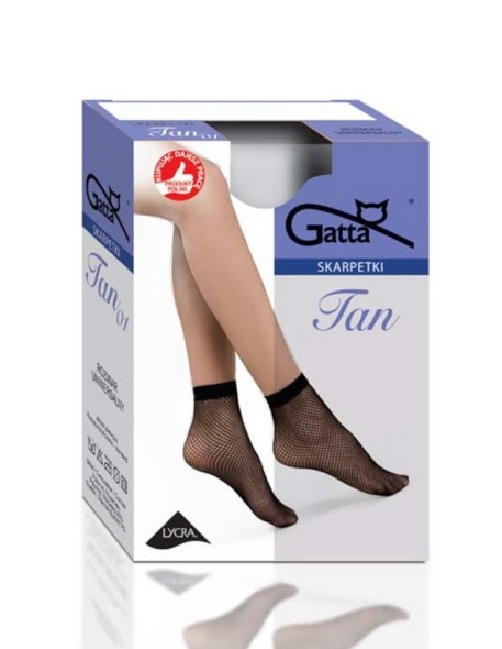 Socks fishnet stockings Gatta Tan 01