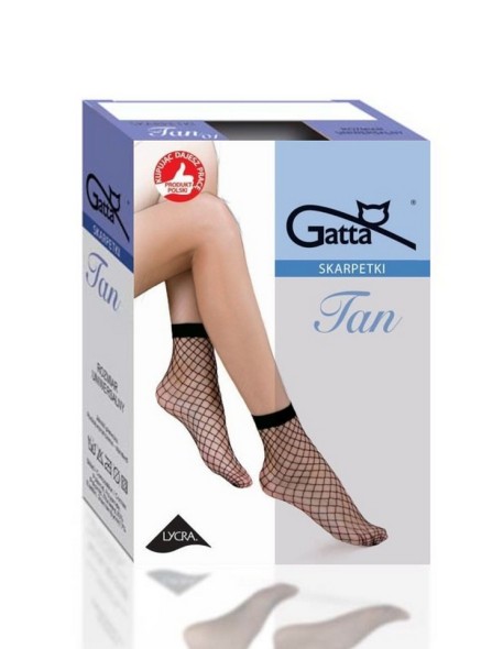 Socks fishnet stockings Gatta Tan 02