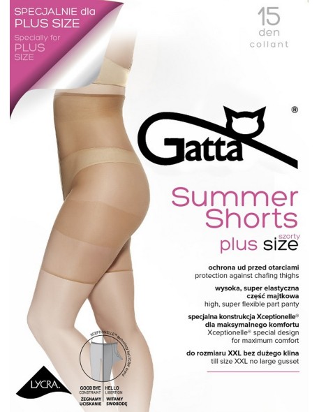 Szorty wysoki stan ochrona przed otarciami...