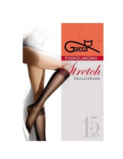 Podkolanówki bezuciskowe stretch wielopak Gatta 15 den 2...