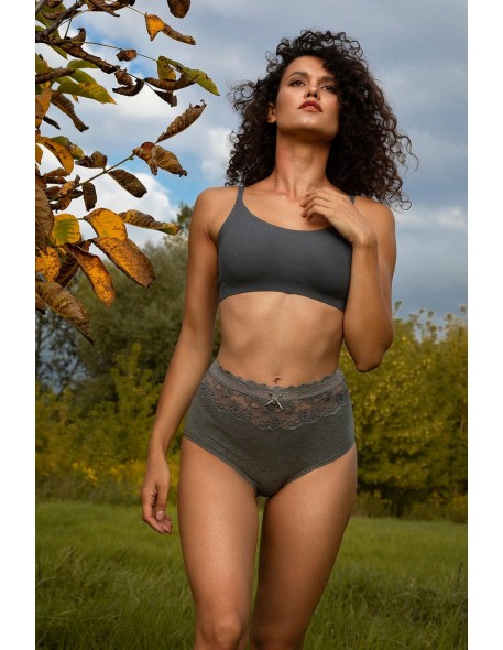 Figi damskie midi L-1436MX, Lama