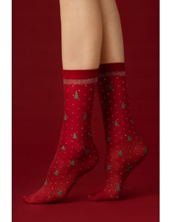 CAROL - socks 40 DEN, Fiore