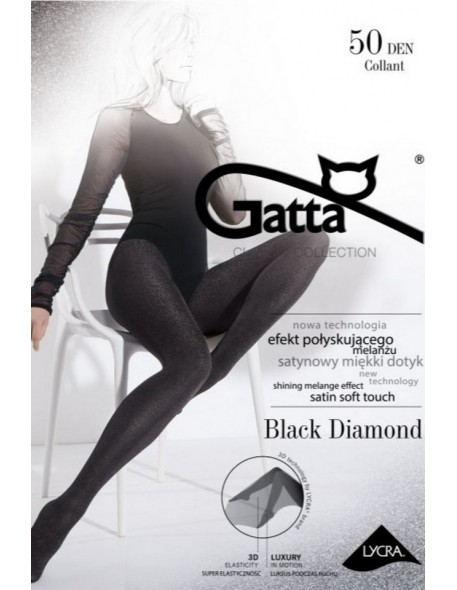 Tights women's Gatta Black Diamond 50 den