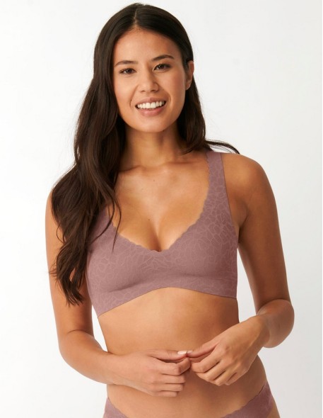 Seamless bra Sloggi Zero Feel Lace 2.0 bralette