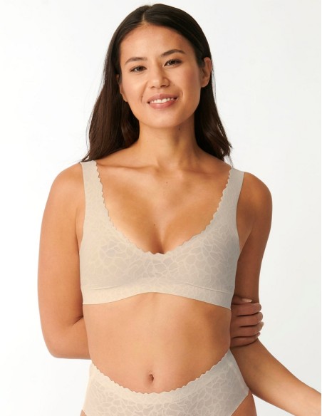 Biustonosz bezszwowy Sloggi Zero Feel Lace 2.0 Bralette