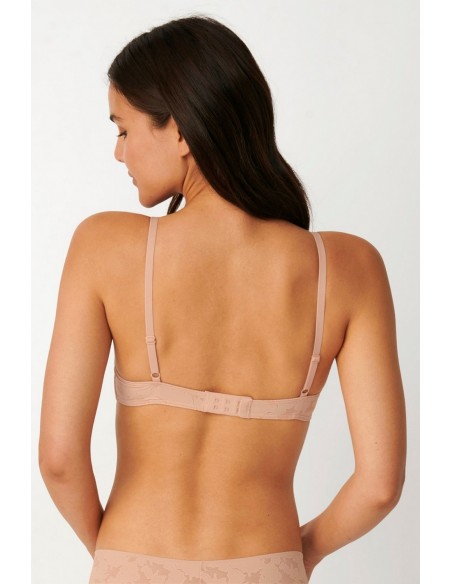 Biustonosz bez fiszbin koronkowy top Sloggi Zero Lace Bralette 2.0