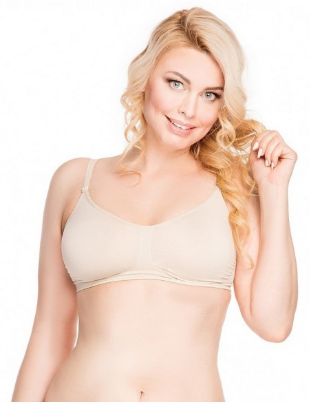 Bra soft top without underwire Basic Hanna Style 06-20