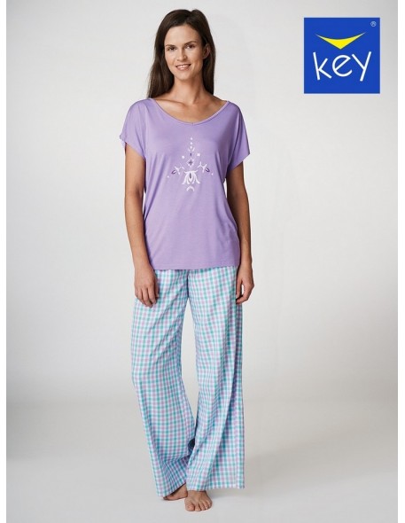Piżama damska z długimi spodniami Key LNS 413 A22 