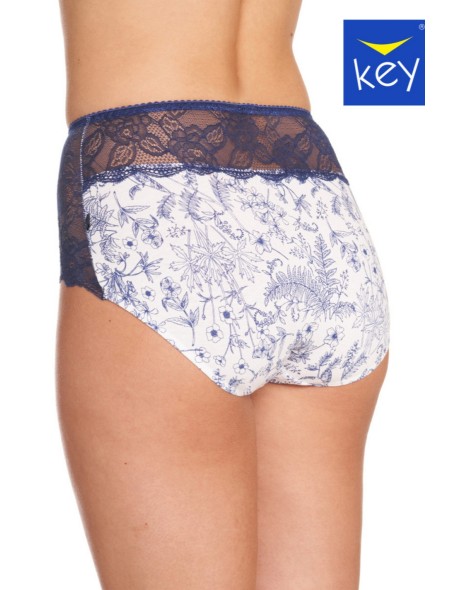 Majtki damskie z wysokim stanem wielopak Key...