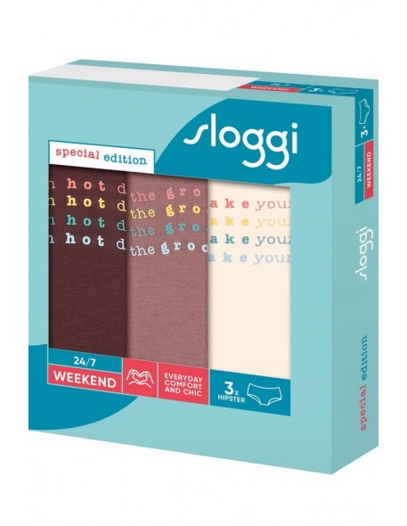 Figi 24/7 WEEKEND HOLIDAY hipster C3P, Sloggi