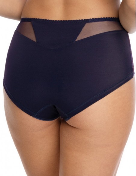 Majtki figi Gaia Luna 1149P wysoki stan z subtelną koronką na brzegu