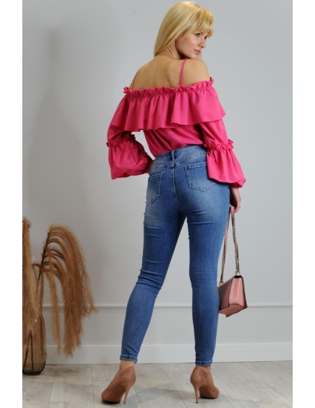 Blouse Maurola Pink, Merribel
