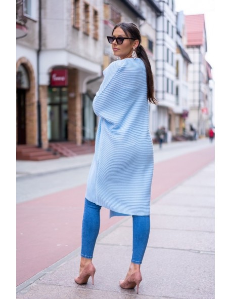 Kardigan Żakiet Marynarka Marathen Light Blue, Merribel