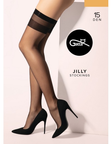 Stockings self-supporting wielopak Gatta Jilly Stretch 2 pary