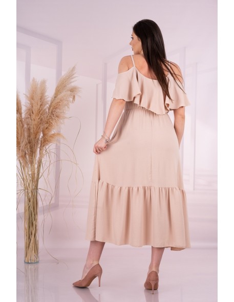 Dress sunlov beige, Merribel