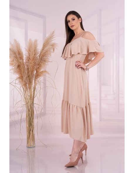 Dress sunlov beige, Merribel