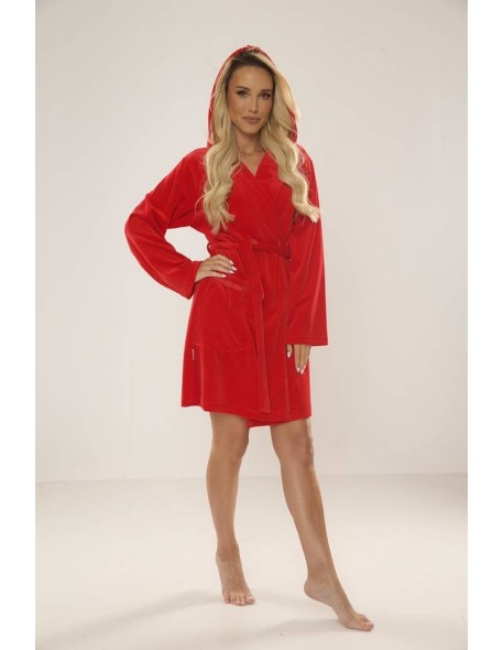 667 bathrobe vermell, De Lafense