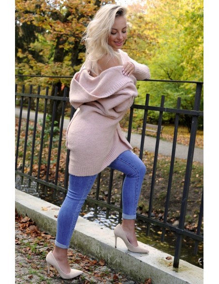 Kardigan paislee dusty rose, Merribel