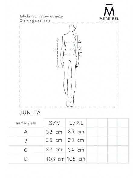 Dress junita beige, Merribel