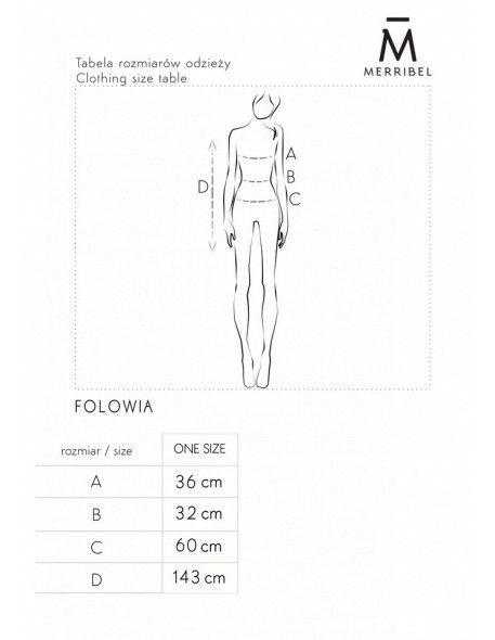 Dress folowia powder, Merribel