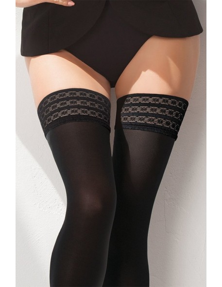 Stockings self-supporting smooth with koronką Gatta Gigi 60 den