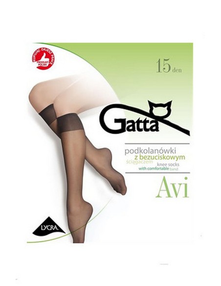 Knee women's smooth pressure-free Gatta Avi 20 den