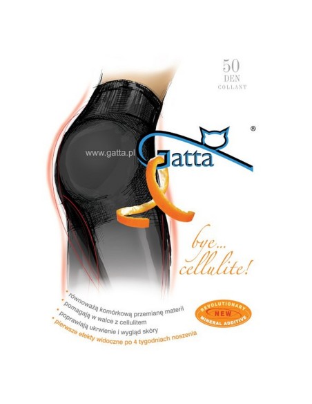 Tights korygujące brzuch antycelulitowe Gatta Bye Cellulite 50 den