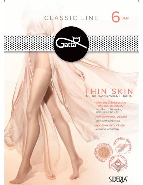 Tights women's Gatta Thin Skin 6 den