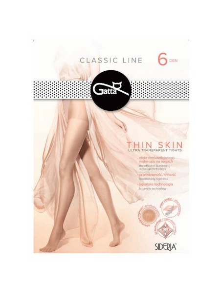 Rajstopy damskie Gatta Thin Skin 6 den 