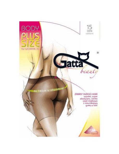 Tights women's smooth Gatta Body Plus Size - 15...