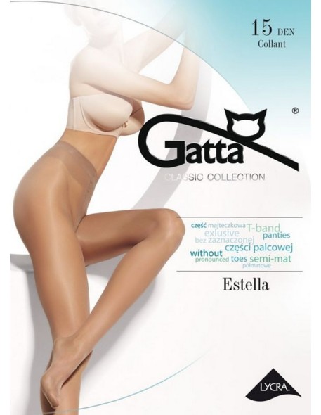 Tights women's lycra półmat Gatta Estella 15 den