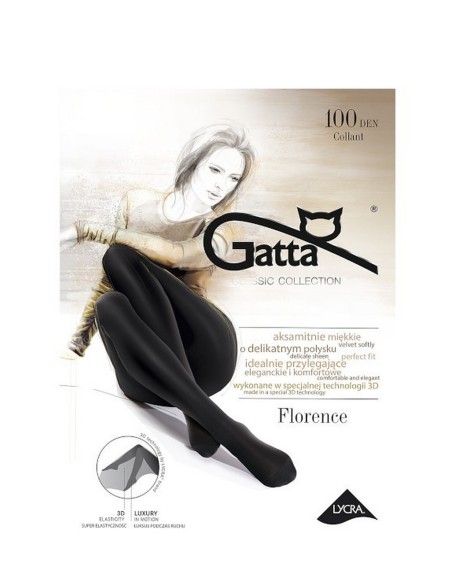 Tights women's covering Gatta Florence 100 den 3d