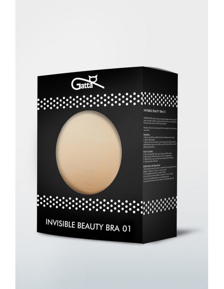 Biustonosz bez ramiączek samonośny Gatta Invisible Beauty Bra 01 