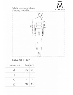 Bluzka Sommertop Pink, Merribel 2