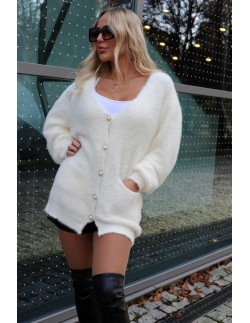 Kardigan nifrada ecru, Merribel