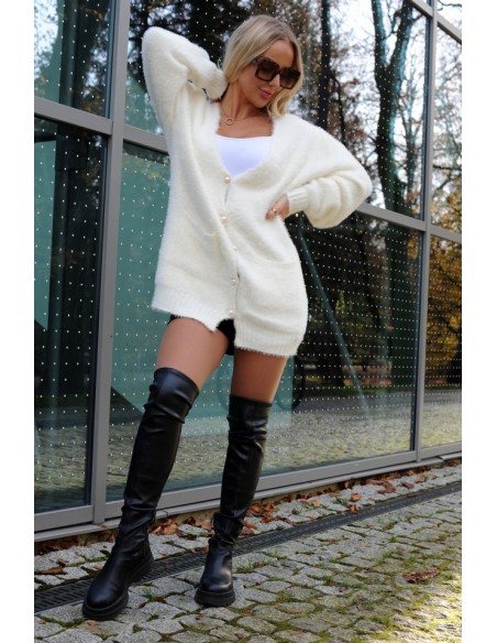 Kardigan nifrada ecru, Merribel