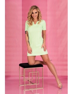 Mermani dress women's mini zkrótkim rękawem green,...