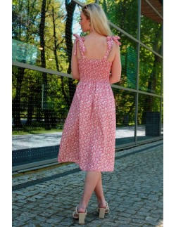 Greta letnia zwiewna dress za kolano, Merribel 2