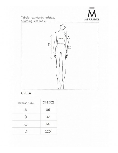 Greta letnia zwiewna sukienka za kolano, Merribel